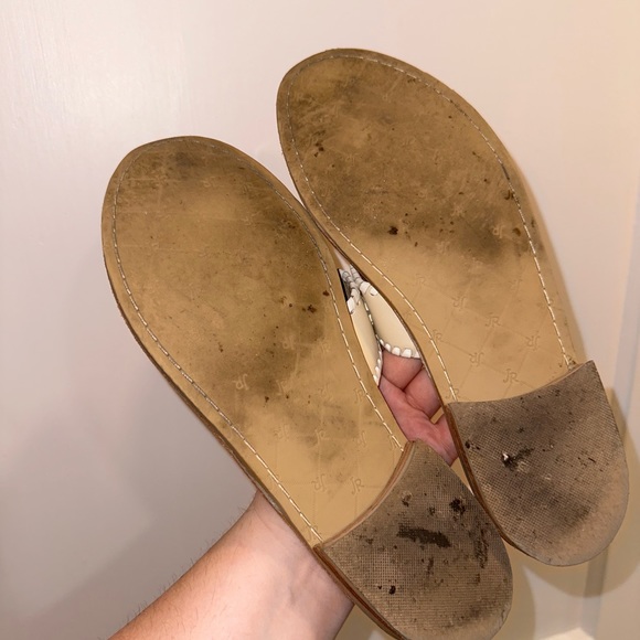 CREAM JACK ROGER SANDALS - Picture 3 of 3